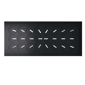 Black Silver Kinetic Art Clock – On Time 24 Luxury Wall Clock