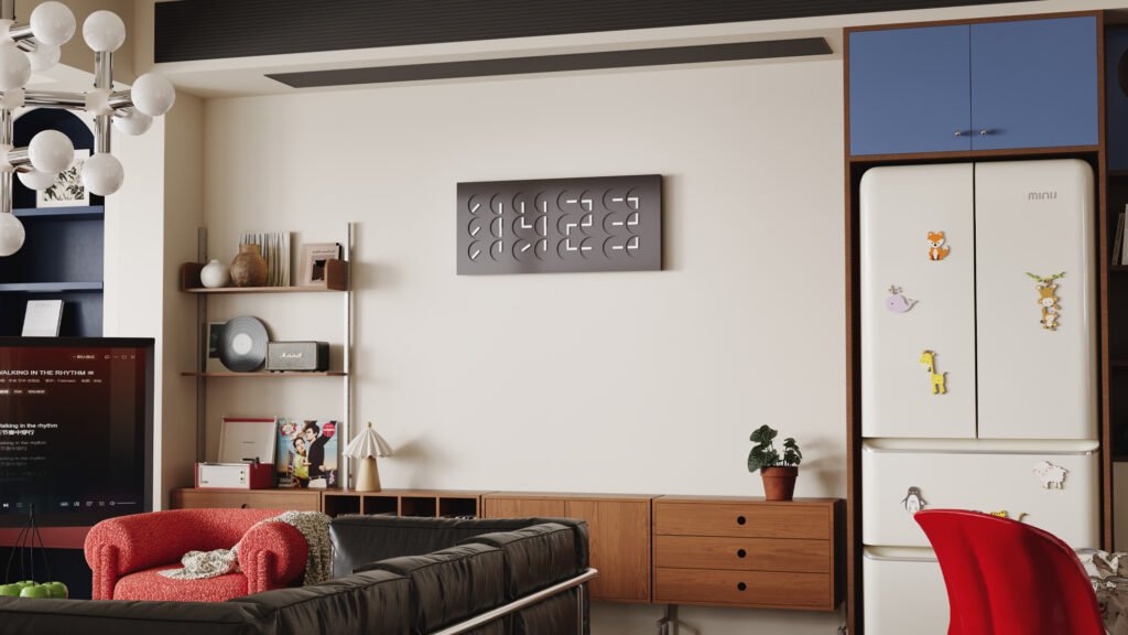 ON TIME 24 in a creative interior