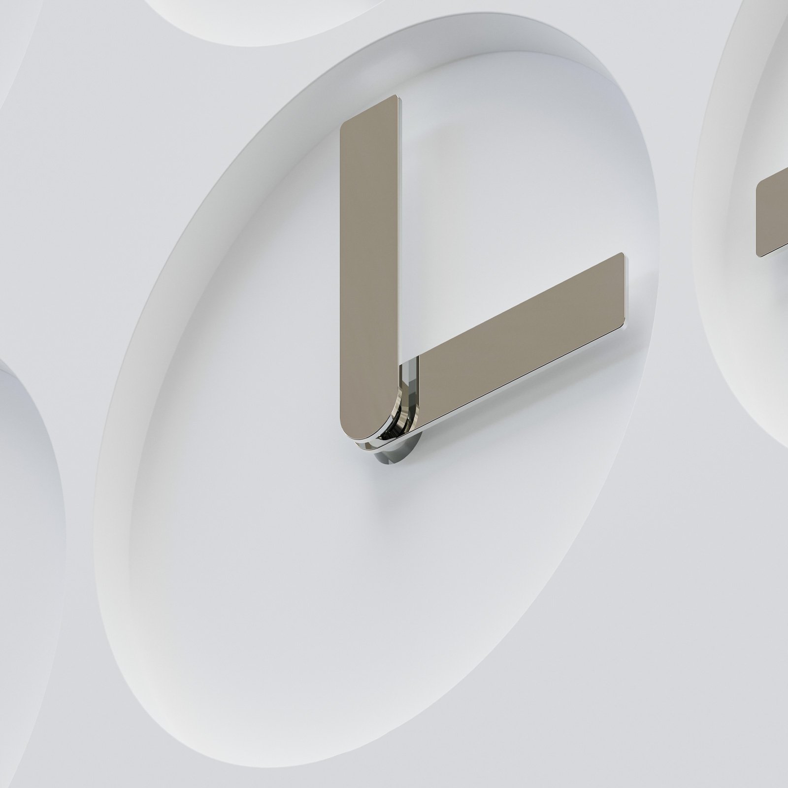 ON TIME 24 — White Stone / Silver Hands
