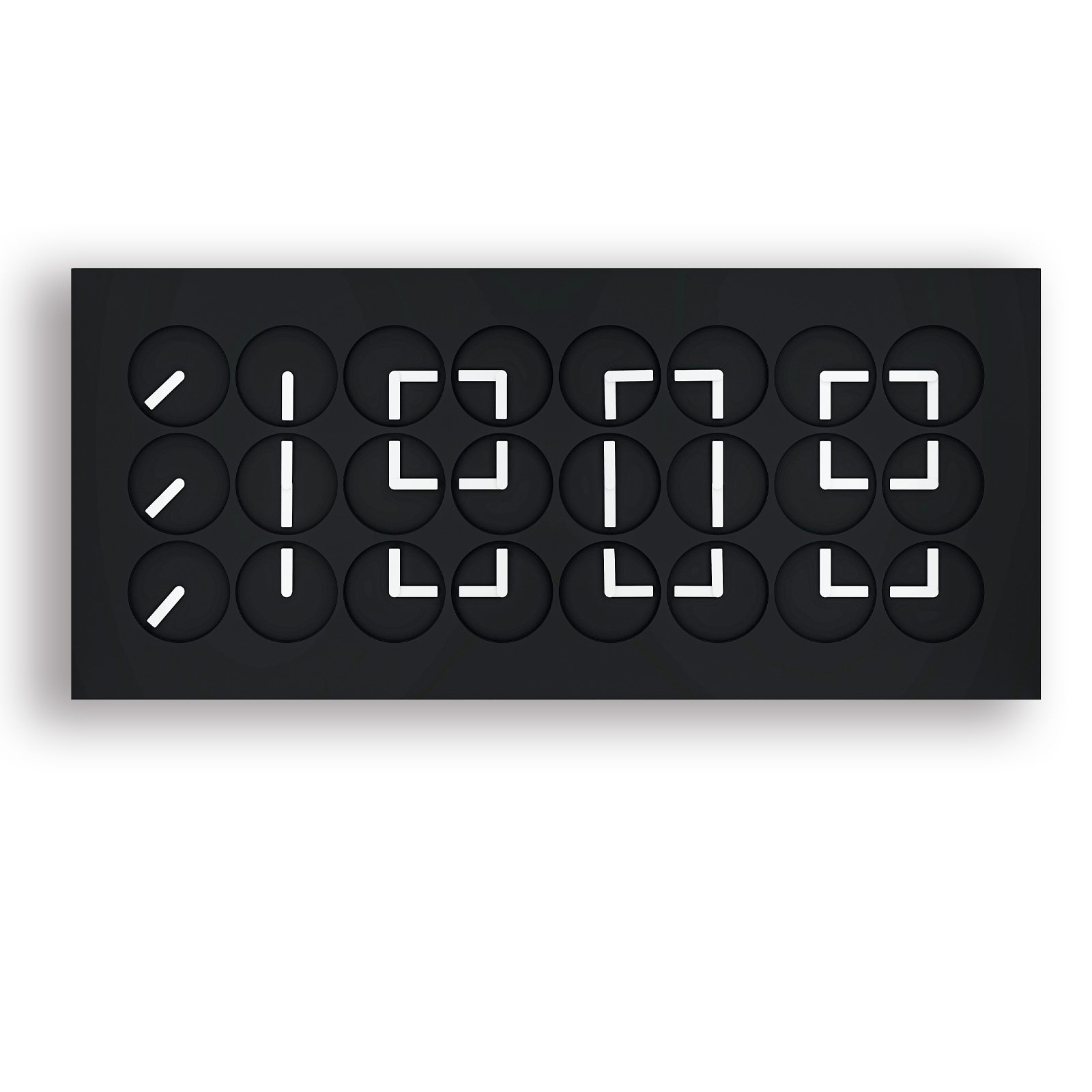 ON TIME 24 — Black Stone / White Hands
