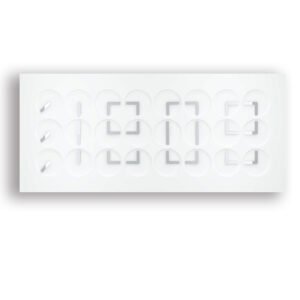 ON TIME 24 — White Stone / Silver Hands
