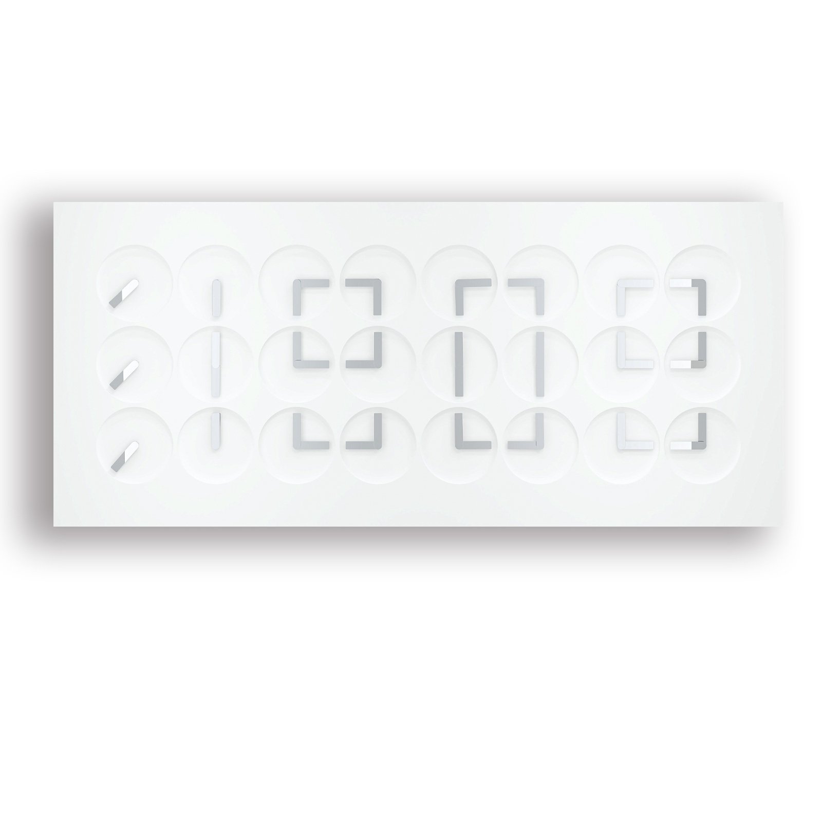 ON TIME 24 — White Stone / Silver Hands